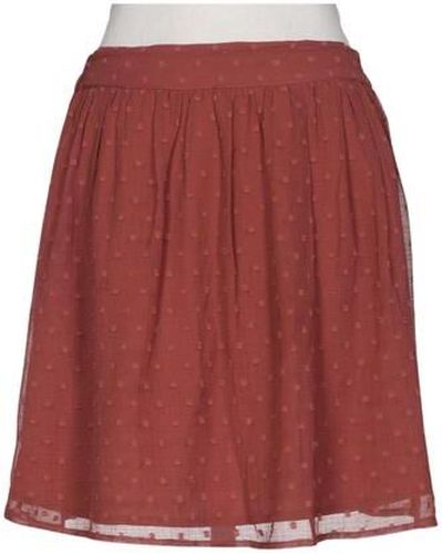 Damen Rock, braun, Gr. EU 34, Synthetik - Second Hand - About you - Modalova