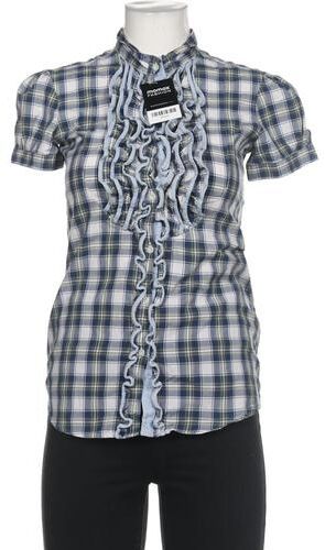 Damen Bluse, blau, Gr. EU 36 (IT 42), Baumwolle - Second Hand - Aglini - Modalova