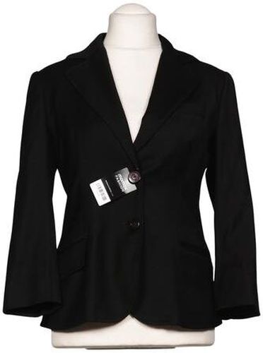 Damen Blazer, schwarz, Gr. EU 40, Elasthan, Schurwolle, Synthetik - Second Hand - Aigner - Modalova