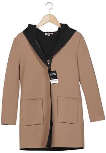 Damen Mantel, beige, Gr. EU 36, Elasthan, Synthetik, Viskose - Second Hand - Alba Moda - Modalova