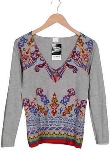 Damen Pullover, grau, Gr. EU 38, Baumwolle, Viskose - Second Hand - Alba Moda - Modalova