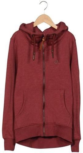 Damen Kapuzenpullover, bordeaux, Gr. S, Baumwolle, Synthetik - Second Hand - Alife & Kickin - Modalova