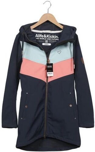 Damen Mantel, mehrfarbig, Gr. XS, Synthetik - Second Hand - Alife & Kickin - Modalova