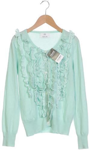 Damen Strickjacke, türkis, Gr. L, Kaschmir - Second Hand - Allude - Modalova