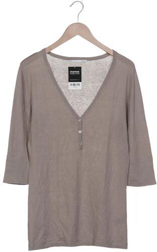 Damen Pullover, braun, Gr. XL, Baumwolle, Leinen, Seide, Viskose - Second Hand - Allude - Modalova