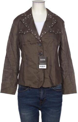 Ambiente Damen Blazer, braun, Gr. EU 36, Leinen - Second Hand - Ambienté - Modalova