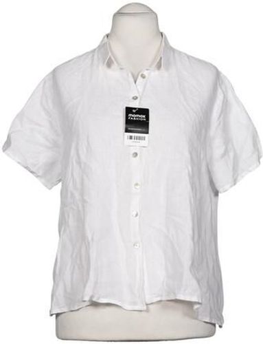 Damen Bluse, weiß, Gr. M, Leinen - Second Hand - American vintage - Modalova