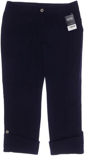 Damen Stoffhose, marineblau, Gr. EU 40, Elasthan, Baumwolle - Second Hand - Apanage - Modalova