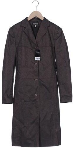 Damen Mantel, braun, Gr. EU 34, Elasthan, Baumwolle, Synthetik, Viskose - Second Hand - Apart - Modalova