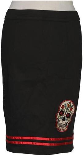 Damen Rock, schwarz, Gr. S, Elasthan, Baumwolle - Second Hand - Banned - Modalova