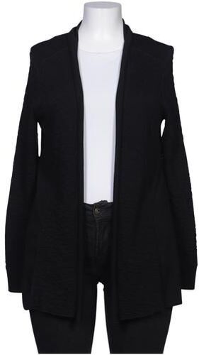 Damen Strickjacke, schwarz, Gr. EU 42, Elasthan, Baumwolle, Synthetik - Second Hand - Backstage - Modalova