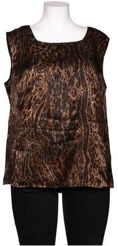 Damen Bluse, braun, Gr. EU 48, Synthetik, Viskose - Second Hand - Basler - Modalova