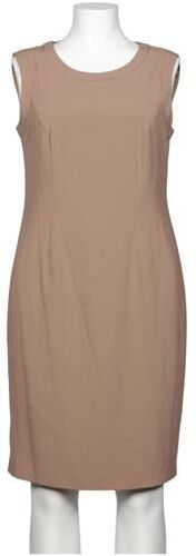 Damen Kleid, beige, Gr. EU 42, Elasthan, Synthetik, Viskose - Second Hand - Basler - Modalova