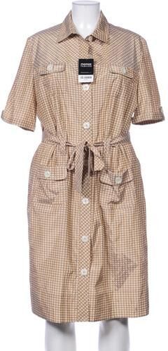 Damen Kleid, beige, Gr. EU 46, Baumwolle, Synthetik - Second Hand - Basler - Modalova