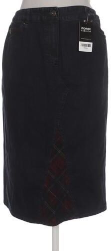 Damen Rock, marineblau, Gr. EU 38, Elasthan, Baumwolle - Second Hand - Basler - Modalova