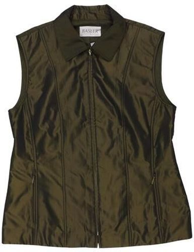 Damen Weste, grün, Gr. EU 40, Synthetik, Viskose - Second Hand - Basler - Modalova