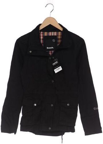 Damen Jacke, schwarz, Gr. EU 34, Baumwolle - Second Hand - Bench. - Modalova