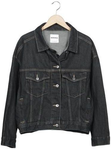 Damen Jacke, blau, Gr. M, Baumwolle - Second Hand - Bershka - Modalova