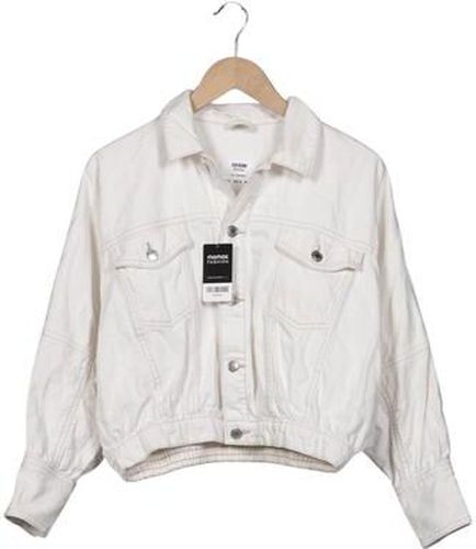 Damen Jacke, weiß, Gr. S, Baumwolle - Second Hand - Bershka - Modalova