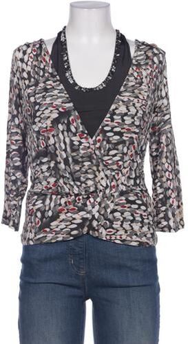 Damen Bluse, grau, Gr. M, Elasthan, Viskose - Second Hand - Biba - Modalova