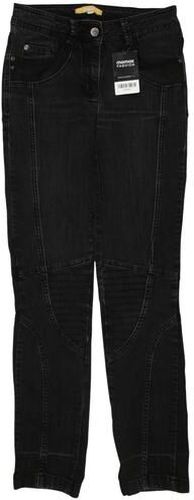 Damen Jeans, schwarz, Gr. EU 34, Elasthan, Baumwolle, Synthetik - Second Hand - Biba - Modalova