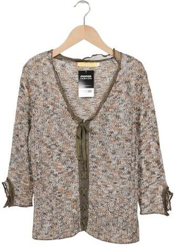 Damen Strickjacke, beige, Gr. M, Synthetik - Second Hand - Biba - Modalova