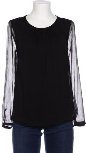 Damen Bluse, schwarz, Gr. EU 36, Elasthan, Synthetik, Viskose - Second Hand - Boden - Modalova
