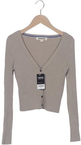 Damen Strickjacke, beige, Gr. S, Elasthan, Synthetik, Viskose - Second Hand - Boden - Modalova