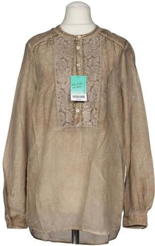 By Hugo Damen Bluse, braun, Gr. EU 36, Baumwolle, Seide - Second Hand - BOSS - Modalova