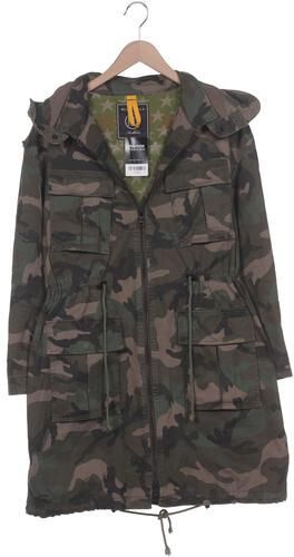 Damen Mantel, grün, Gr. EU 36, Elasthan, Baumwolle, Synthetik - Second Hand - Blonde No.8 - Modalova