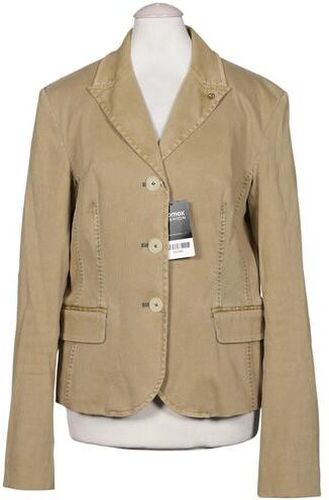 Damen Blazer, beige, Gr. EU 38, Elasthan, Baumwolle, Synthetik - Second Hand - Blonde No.8 - Modalova