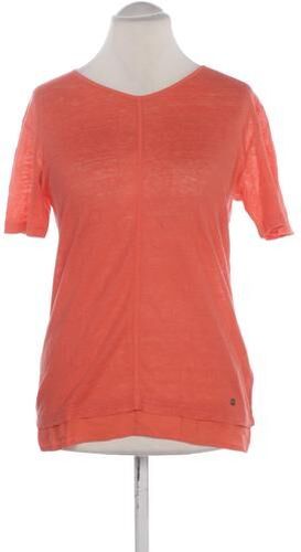 Damen T-Shirt, orange, Gr. EU 38, Leinen, Viskose - Second Hand - Brax - Modalova