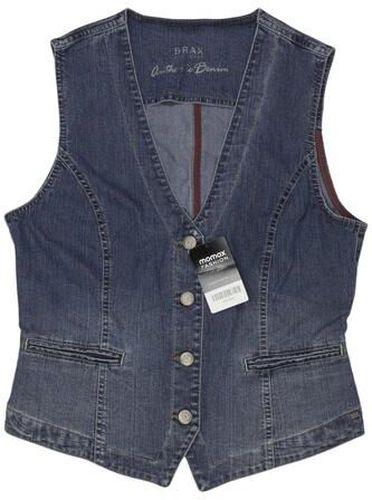 Damen Weste, blau, Gr. EU 40, Elasthan, Baumwolle, Synthetik - Second Hand - Brax - Modalova