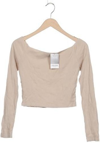 Damen Langarmshirt, beige, Gr. Xxs, Baumwolle - Second Hand - Brandy Melville - Modalova