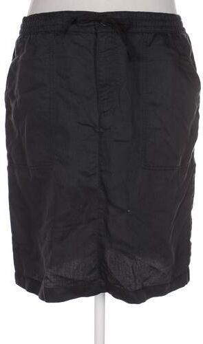 Damen Rock, schwarz, Gr. EU 42, Leinen, Lyocell - Second Hand - Camel active - Modalova