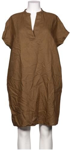 Damen Kleid, braun, Gr. Xxl, Baumwolle, Leinen - Second Hand - Camel active - Modalova