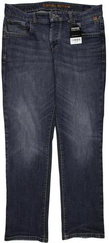 Damen Jeans, marineblau, Gr. W35 L32, Elasthan, Baumwolle - Second Hand - Camel active - Modalova