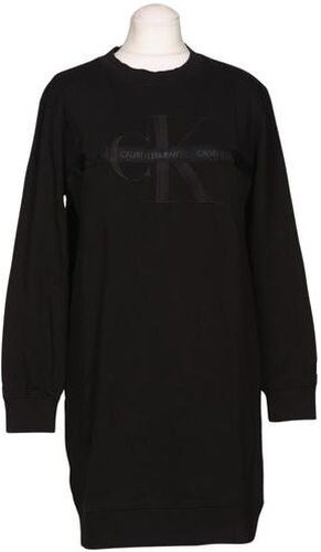 Jeans Damen Kleid, schwarz, Gr. S, Baumwolle - Second Hand - Calvin Klein - Modalova