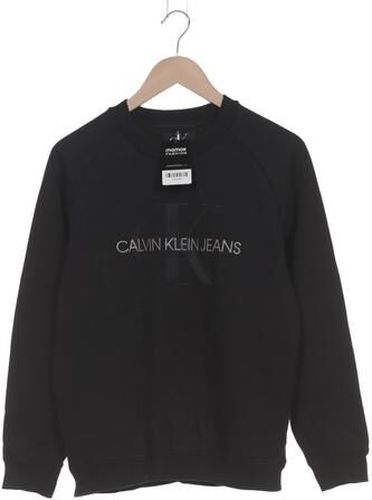 Jeans Damen Sweatshirt, schwarz, Gr. M, Baumwolle, Synthetik - Second Hand - Calvin Klein - Modalova