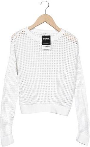 Jeans Damen Pullover, weiß, Gr. XS, Baumwolle - Second Hand - Calvin Klein - Modalova