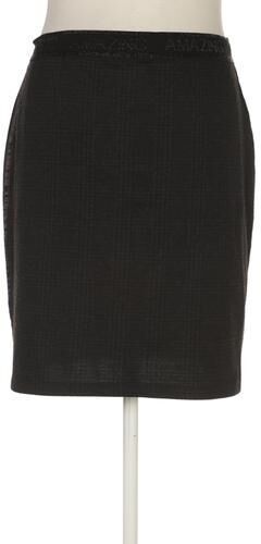 Damen Rock, schwarz, Gr. EU 42, Elasthan, Synthetik, Viskose - Second Hand - Cartoon - Modalova