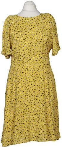 Damen Kleid, gelb, Gr. EU 44, Viskose - Second Hand - Caroll - Modalova