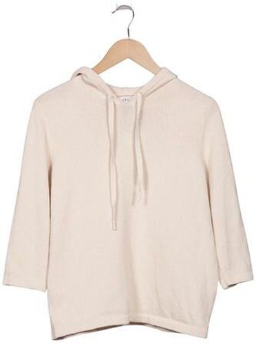 Damen Kapuzenpullover, cremeweiß, Gr. S, Synthetik, Viskose - Second Hand - CECIL - Modalova