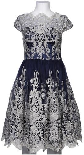 Damen Kleid, blau, Gr. EU 40, Elasthan, Synthetik - Second Hand - Chi chi london - Modalova