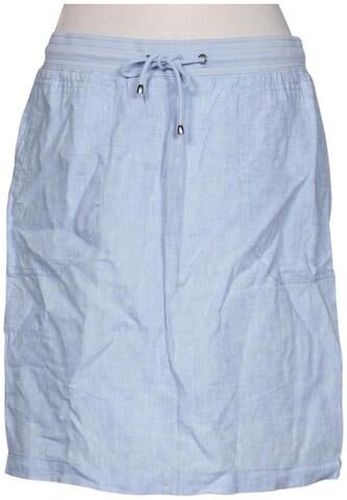 Damen Rock, hellblau, Gr. EU 38, Elasthan, Baumwolle, Leinen - Second Hand - Christian Berg - Modalova