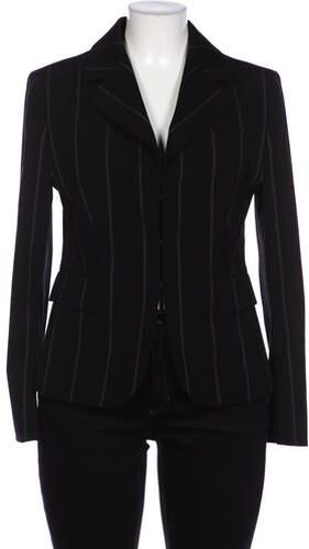 Damen Blazer, schwarz, Gr. EU 36 (IT 42), Synthetik, Viskose - Second Hand - Cinque - Modalova