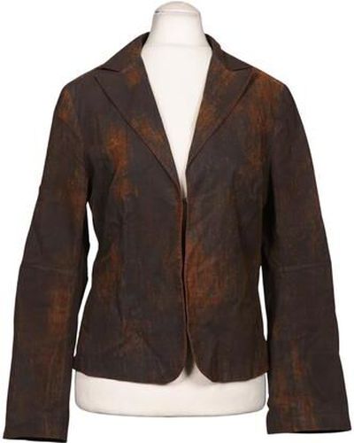 Damen Blazer, braun, Gr. EU 40, Baumwolle, Viskose - Second Hand - Cinque - Modalova