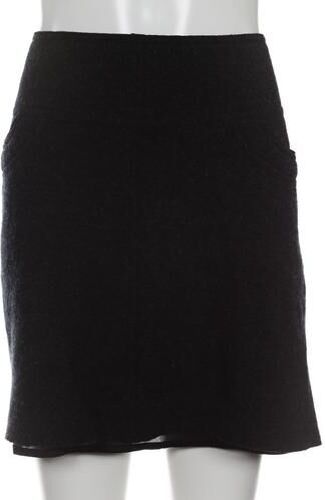 Damen Rock, grau, Gr. EU 36, Schurwolle, Viskose - Second Hand - Cinque - Modalova