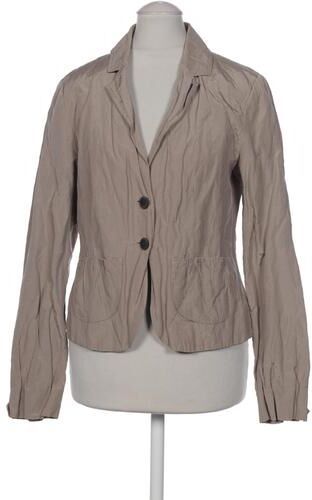 Damen Blazer, beige, Gr. EU 36, Baumwolle, Synthetik, Viskose - Second Hand - Comma - Modalova