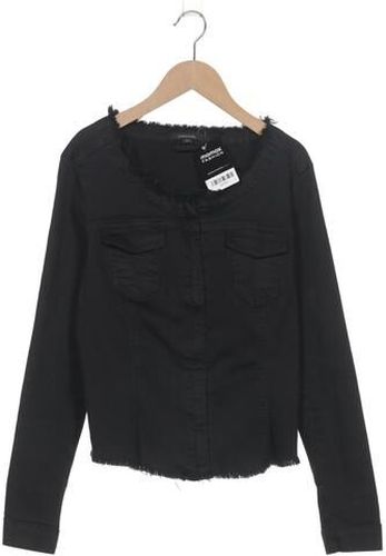 Damen Jacke, schwarz, Gr. EU 38, Elasthan, Baumwolle, Synthetik, Viskose, Lyocell - Second Hand - Comma - Modalova